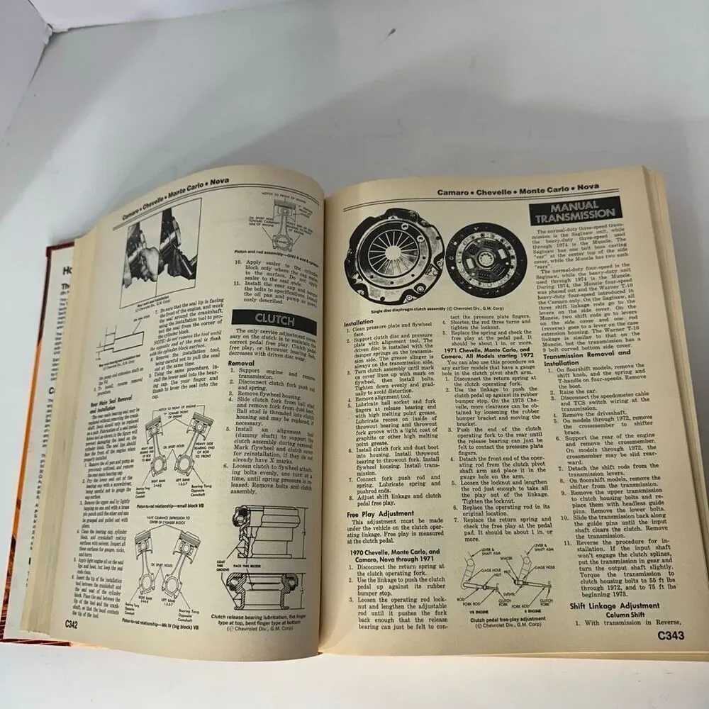 Vintage Chiltons’s Auto Repair Manual 1970-1977